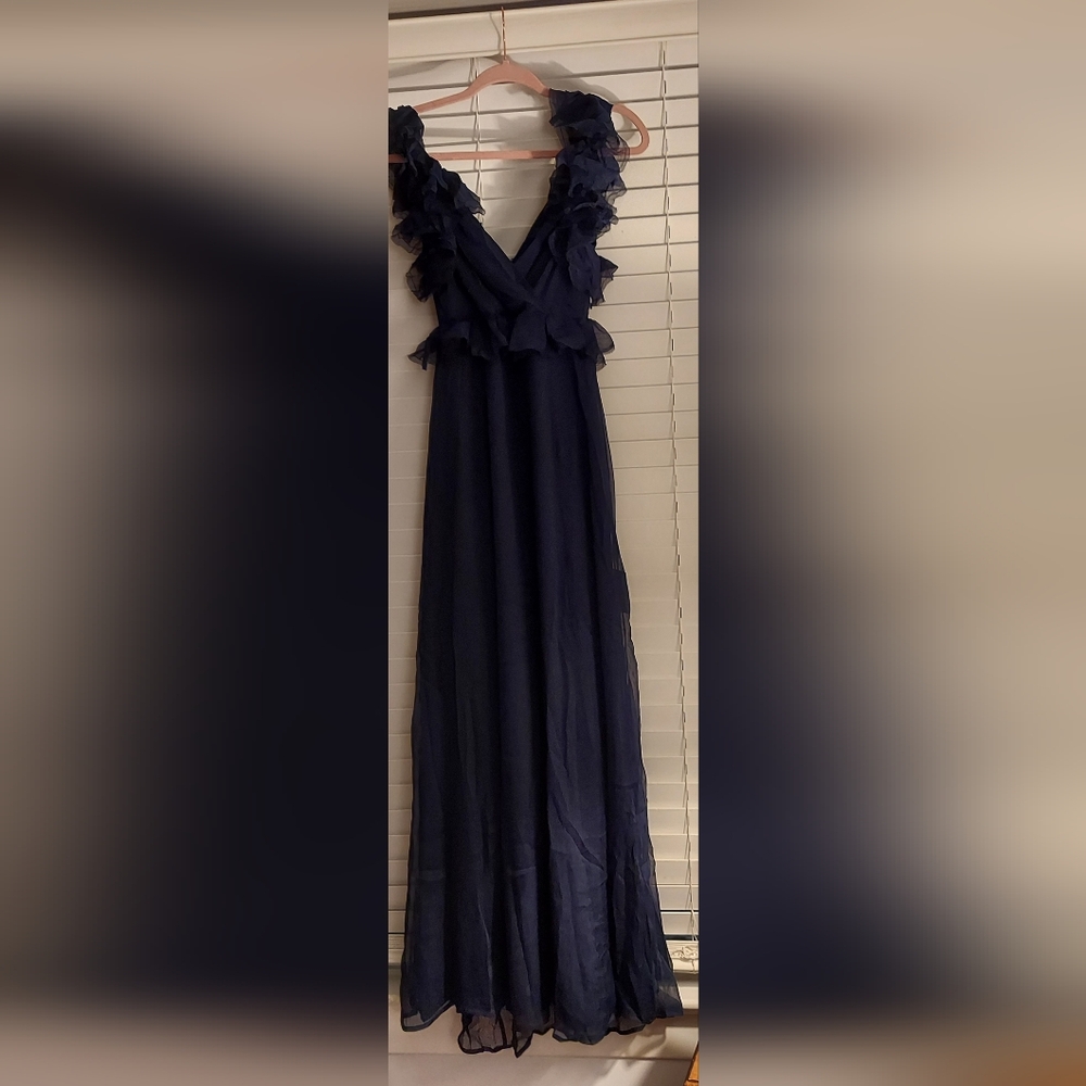 Nwt Navy blue Lulus formal dress